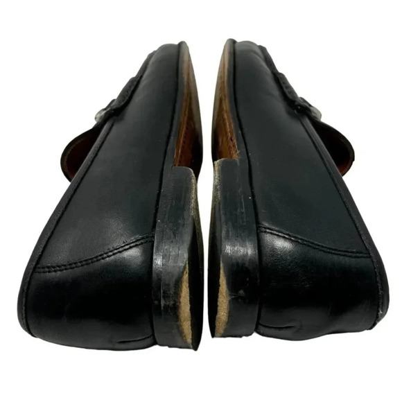 Allen Edmonds Verona II Italy Black Horse-Bit Loafer - Picture 8 of 15